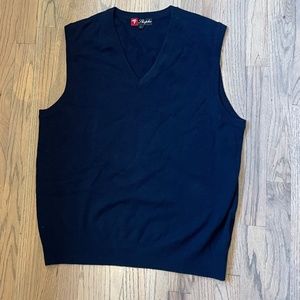 COPY - Shephe Mens 100% Cashmere Vest Navy Blue L